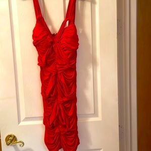 Red XO Dress with Never Worn